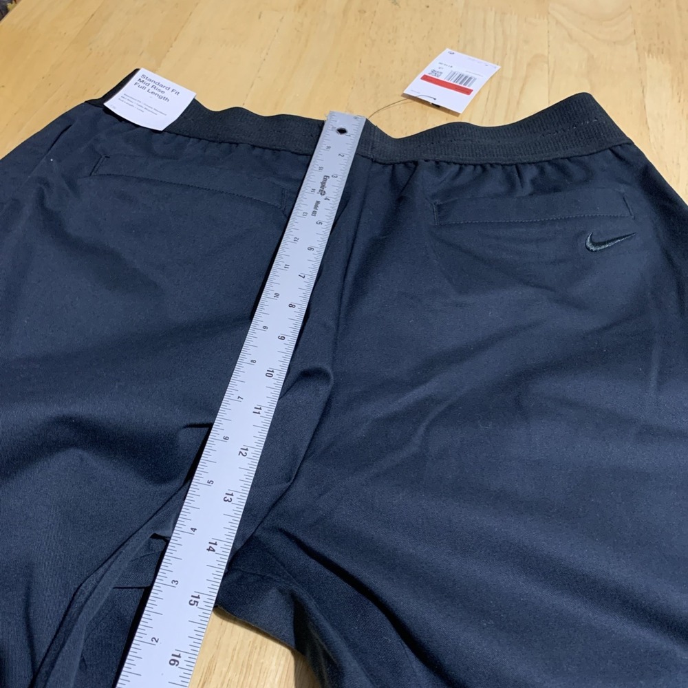 Nike Sportswear Women's Size L Black Standard Fit Mid Rise Full Length - Picture 7 of 10